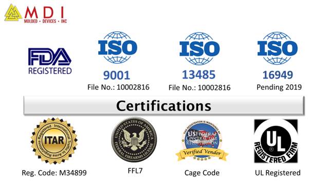 MDI Certifications