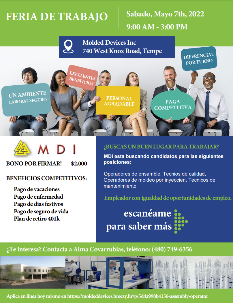 Careers Molded Devices Inc